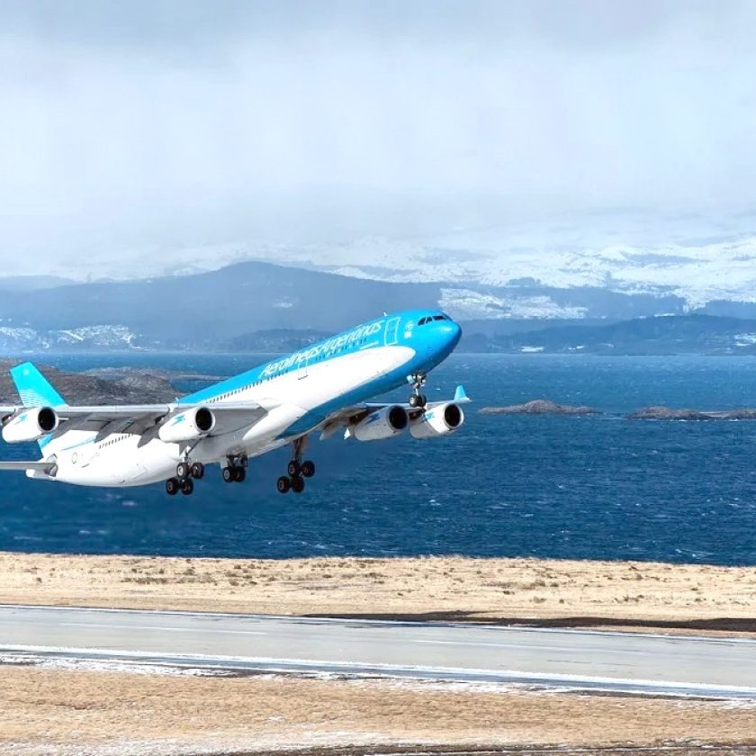 Vuoto consiguió una tarifa aérea especial para Tierra del Fuego
