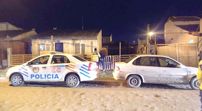 Cinematográfica persecución por las calles de Río Grande