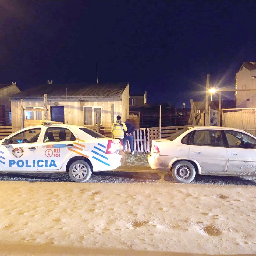 Cinematográfica persecución por las calles de Río Grande