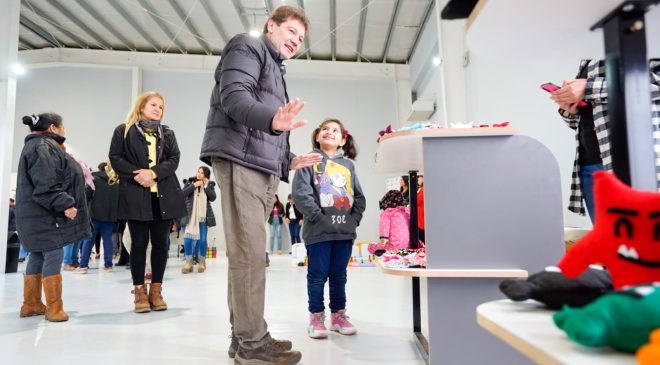 Melella inauguró la Casa de la Alegría en Margen Sur