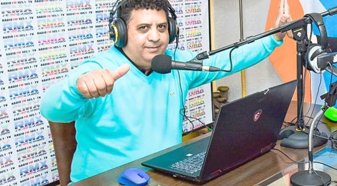 Periodista radial fue embestido por un automóvil