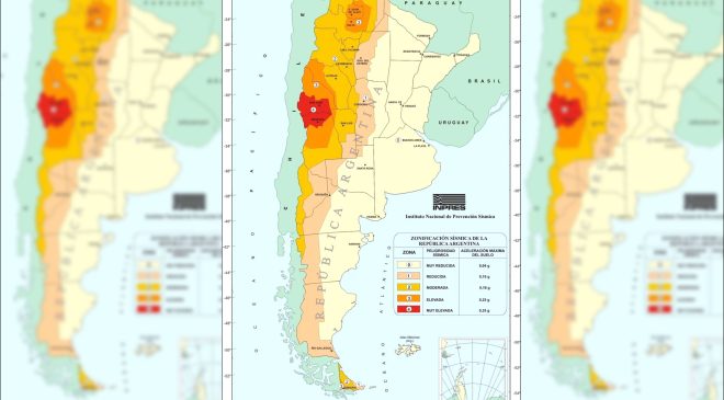 El INPRES clasificó a Tierra del Fuego como zona de peligrosidad sísmica elevada