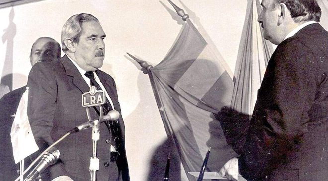 Jornada de duelo provincial por la caída del avión Lear Jet en 1984