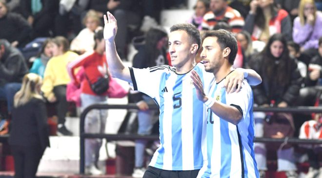 Otro gol de Vidal para el triunfo de Argentina