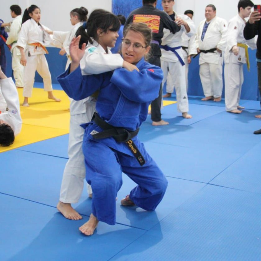 Paula Pareto y 3 miembros de la Selección Nacional de Judo están en Río Grande
