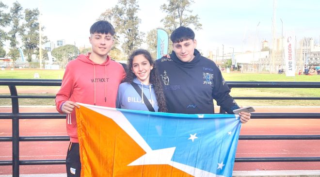 La ushuaiense Antonella Ojeda se coronó campeona argentina en salto en largo