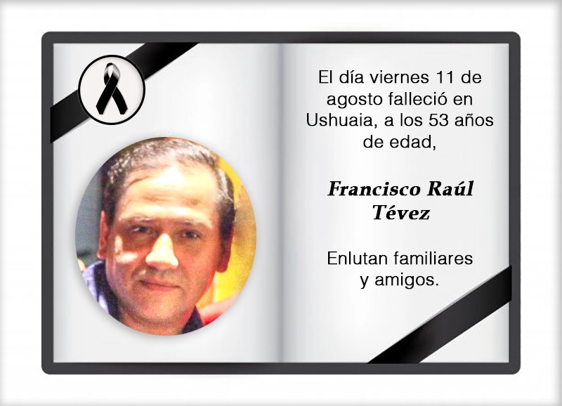 Fallecimiento | Francisco Raúl Tévez