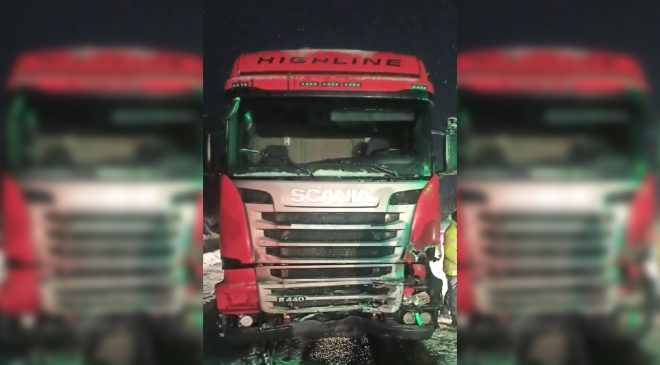 Folclorista ushuaiense resulta gravemente herido al chocar con un camión
