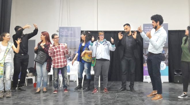 Gran velada de teatro inclusivo en Ushuaia