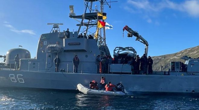Los tripulantes del velero “Jiu Jiu” fueron rescatados en Isla de los Estados