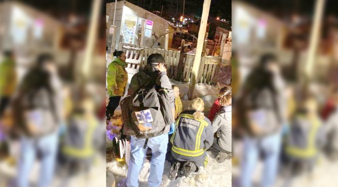 Menor fue embestida por un automovilista