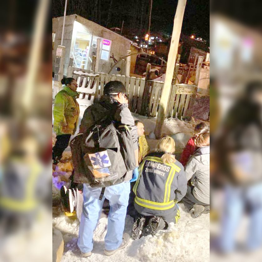 Menor fue embestida por un automovilista