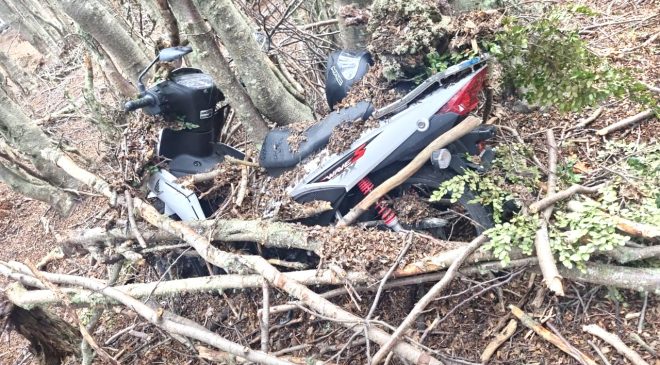 Menor de 17 años batió récord de robo de motos en Ushuaia