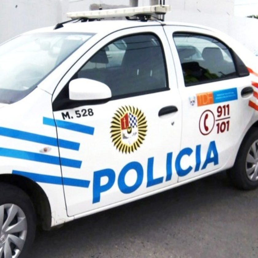Choque entre un patrullero y un particular arroja un lesionado
