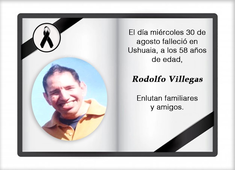 Fallecimiento | Rodolfo Villegas