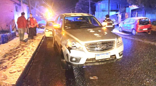 En un choque conductor registró 2,17 de alcohol en sangre