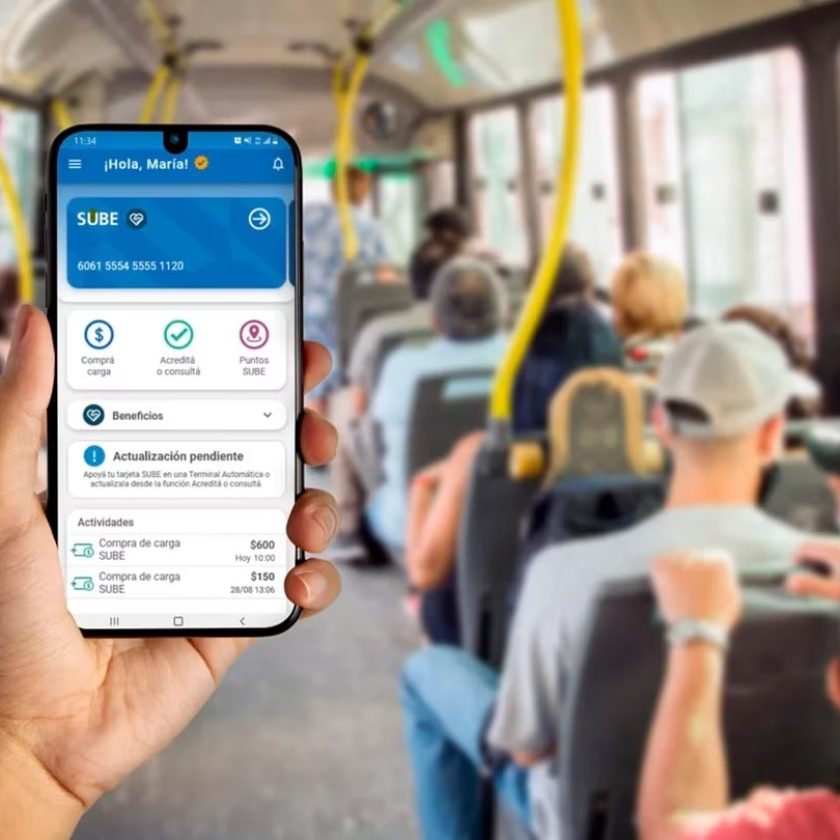Tarjeta SUBE: el Gobierno lanzó la nueva app que permitirá realizar todas las gestiones desde el celular