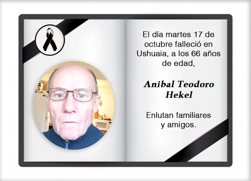 Fallecimiento | Anibal Teodoro Hekel
