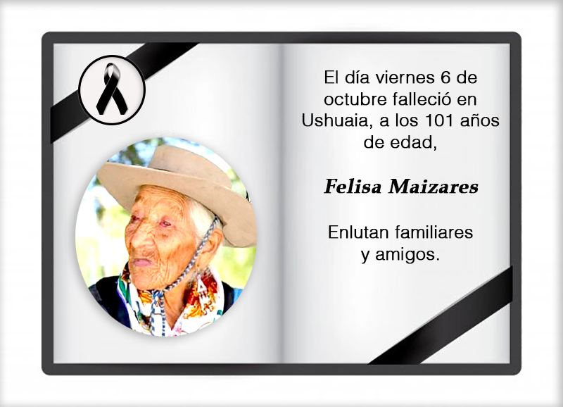 Fallecimiento | Felisa Maizares