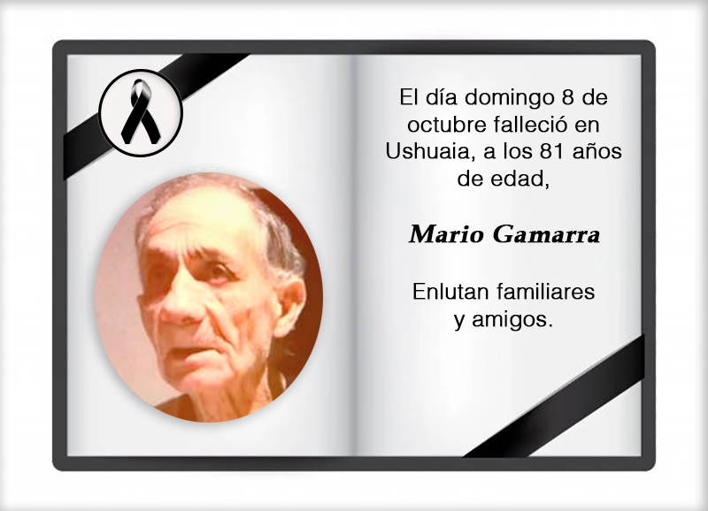 Fallecimiento | Mario Gamarra