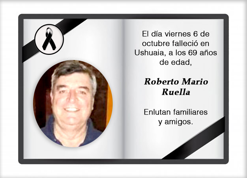 Fallecimiento | Roberto Mario Ruella