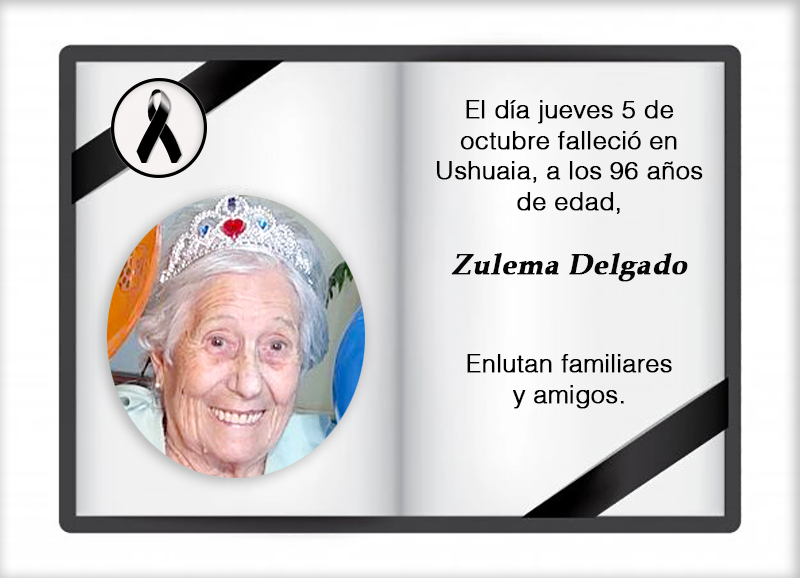 Fallecimiento | Zulema Delgado