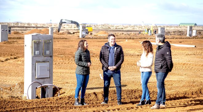 Falta solo un 20% para habilitar la Urbanización del Centenario