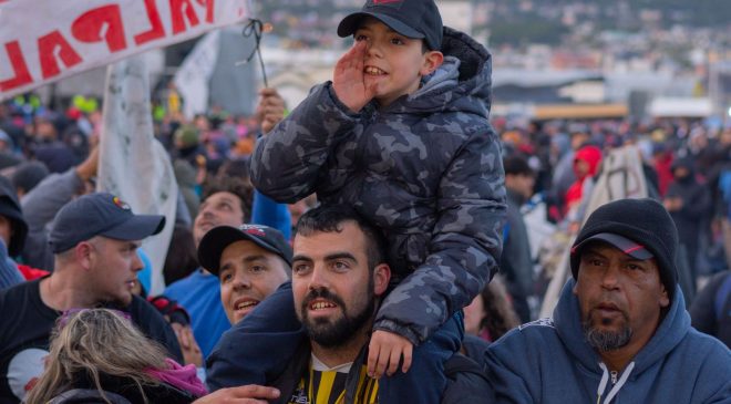 Un cacho de cultura bien argentina, en Ushuaia