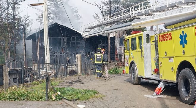 Por un sahumerio: una mujer lesionada y 100% de pérdidas materiales