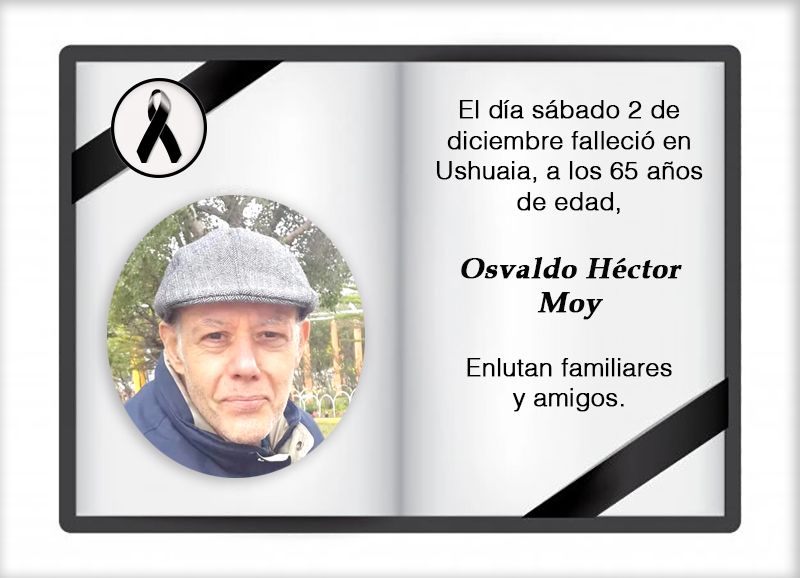 Fallecimiento | Osvaldo Héctor Moy