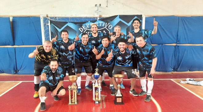 Deportivo Kiara, campeón patagónico de veteranos