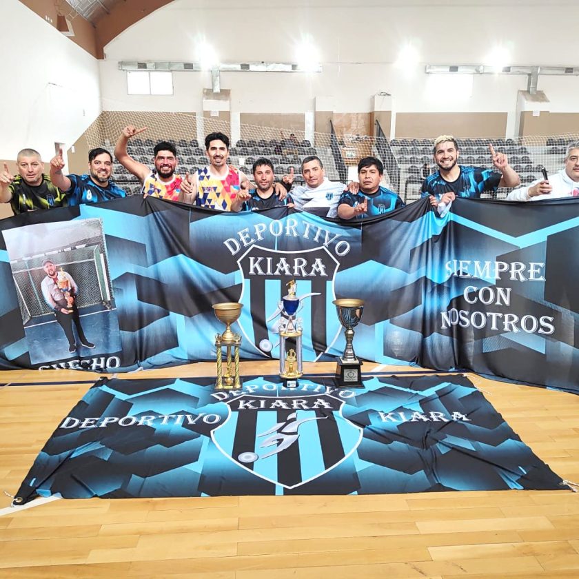 Deportivo Kiara, campeón patagónico de veteranos
