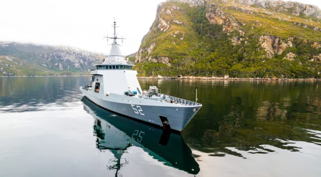 El patrullero oceánico ARA “Piedrabuena” realizó el relevo de puestos de la Armada Argentina en Tierra del Fuego