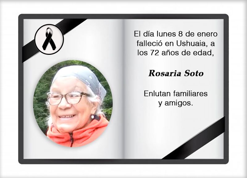 Fallecimiento | Rosaria Soto