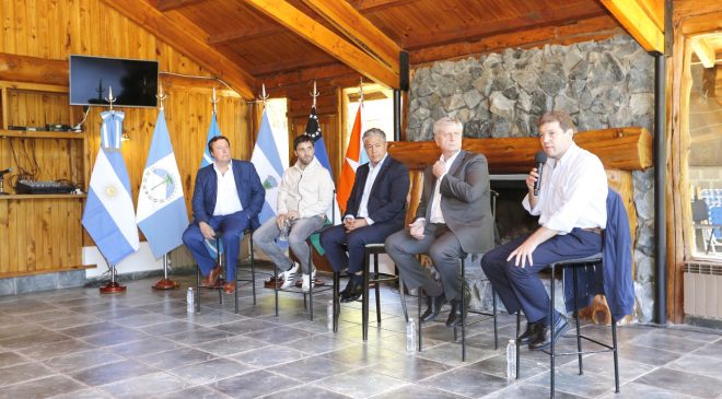 Melella se reunió con sus pares patagónicos para reclamar por la región