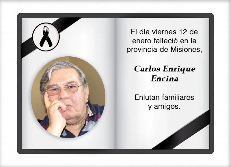 Fallecimiento | Carlos Enrique Encina