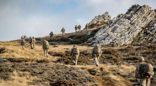 Las fuerzas británicas volverán a realizar ejercicios militares en Malvinas