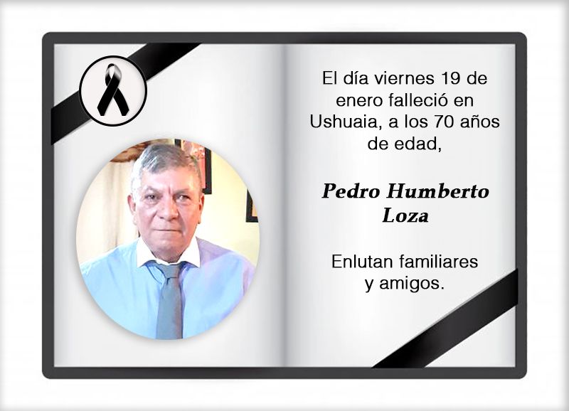Fallecimiento | Pedro Humberto Loza