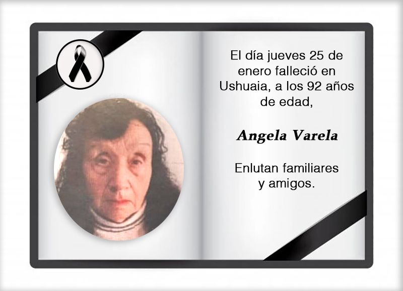 Fallecimiento | Angela Varela