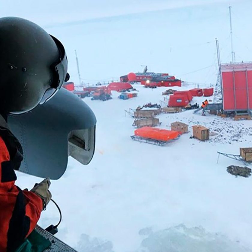 El rompehielos Almirante Irízar completó el abastecimiento de la base más austral del país