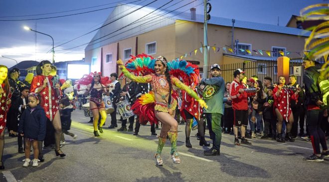 Ushuaia y Río Grande vivieron el Carnaval 2024