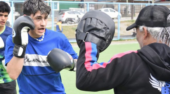 Grandes promesas del boxeo ushuaiense subirán al ring en Río Grande