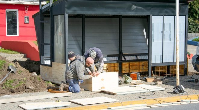 Se reemplazarán más de 20 garitas a lo largo de avenida San Martín