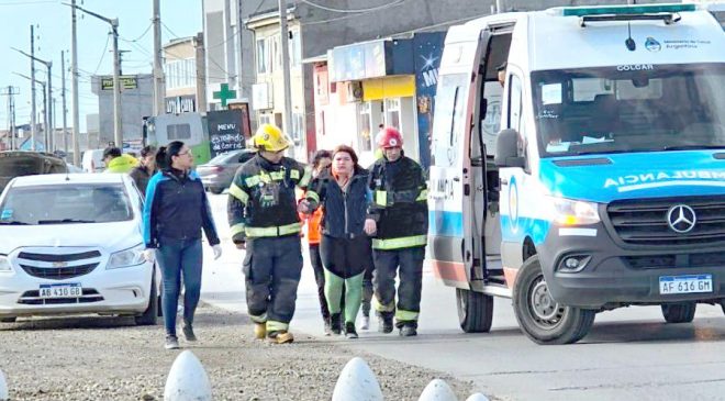 Un niño resulta herido en un choque