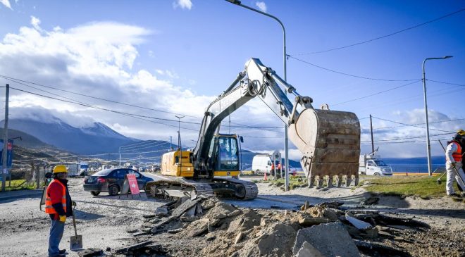 Este lunes habrá corte al tránsito en la rotonda de Andorra por trabajos de asfalto