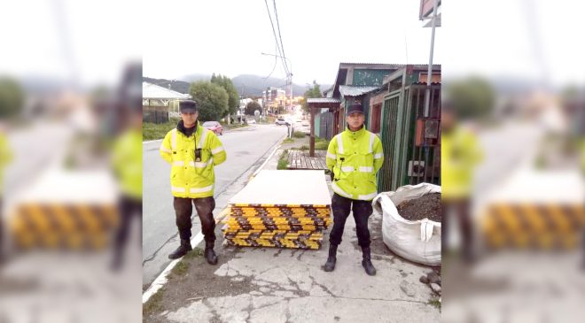 Continúa el robo de materiales de construcción