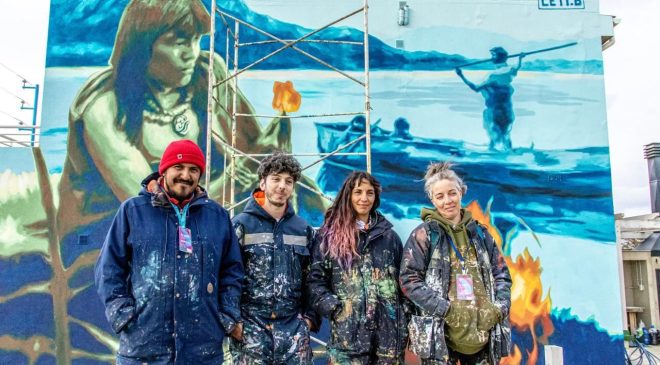 EMUSH 2024: Ushuaia se consolida como galería de arte a cielo abierto