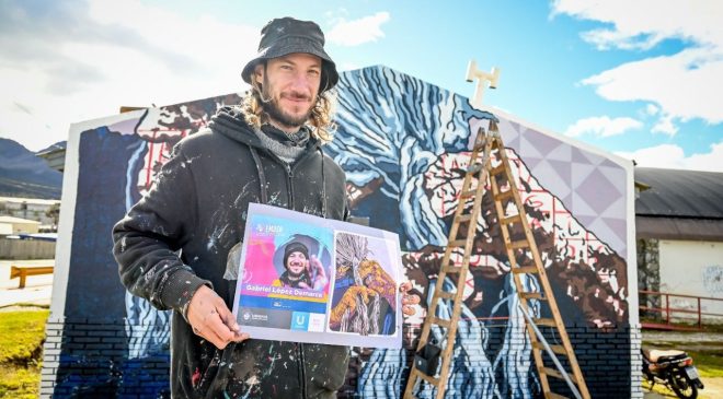 EMUSH 2024: Ushuaia se consolida como galería de arte a cielo abierto