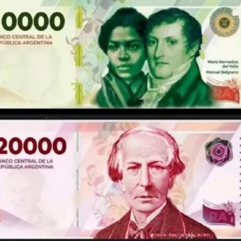 Se confirmó la fecha en la que entrarán en circulación los nuevos billetes de $10.000 y $20.000