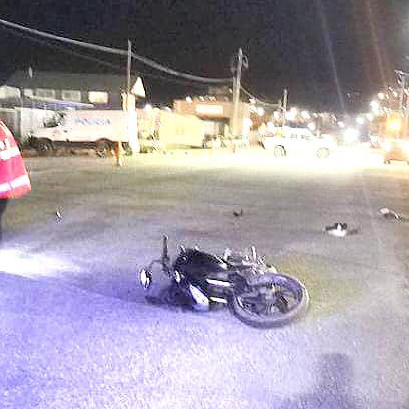 Otro gravísimo siniestro tiene entre la vida y la muerte a un motociclista